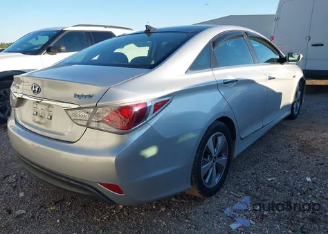 2012 Hyundai Sonata Hybrid z USA, uszkodzony, nr VIN KMHEC4A43CA023353